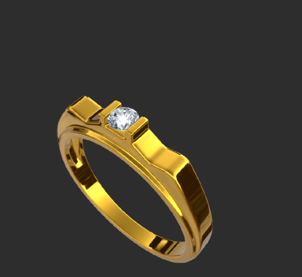 Men rings 677 | 3d print model