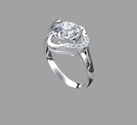 Women rings 679 | 3d print model
