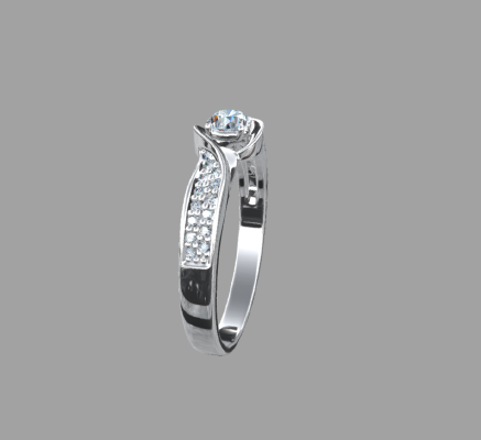 Women rings 687 | 3d print model