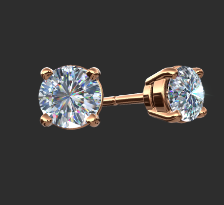 Earrings 688 | 3d print model