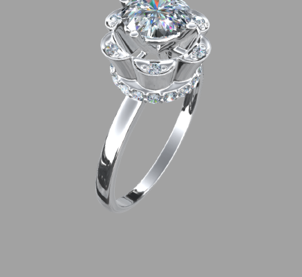 Women rings 690 | 3d print model