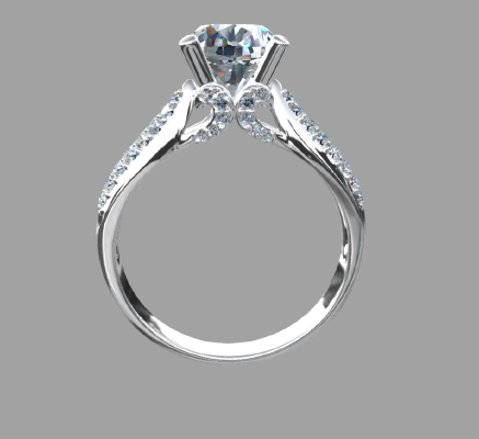 Women rings 693 | 3d print model