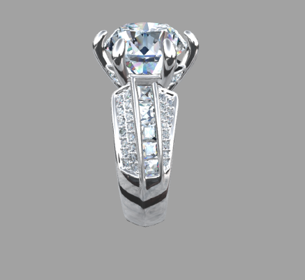 Women rings 697 | 3d print model