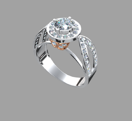 Women rings 699 | 3d print model