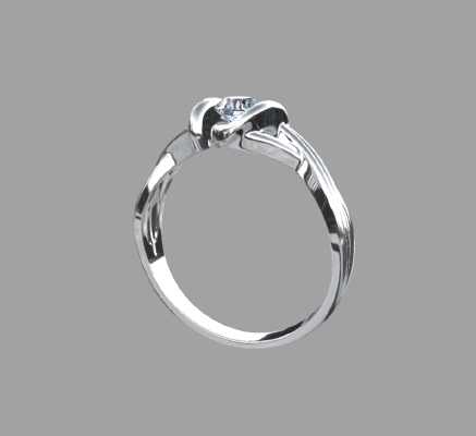 Women rings 706 | 3d print model