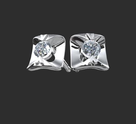 Earrings 715 | 3d print model