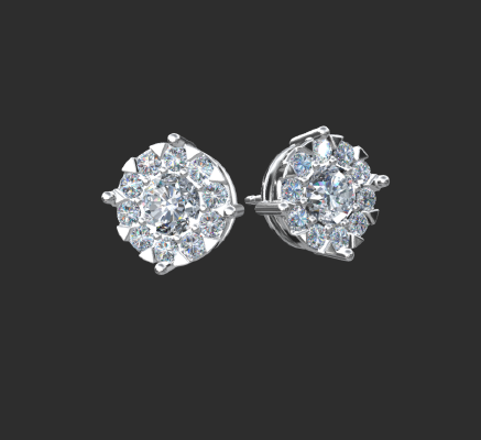 Earrings 716 | 3d print model