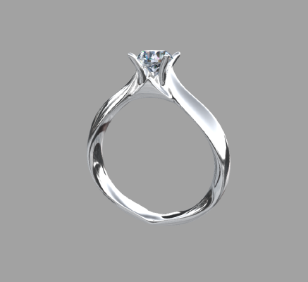 Women rings 717 | 3d print model
