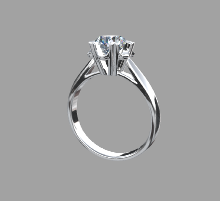 Women rings 728 | 3d print model