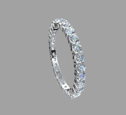 Women rings 734 | 3d print model