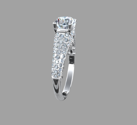 Women rings 737 | 3d print model