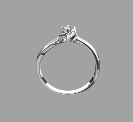 Women rings 739 | 3d print model