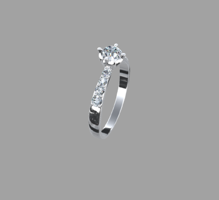 Women rings 747 | 3d print model