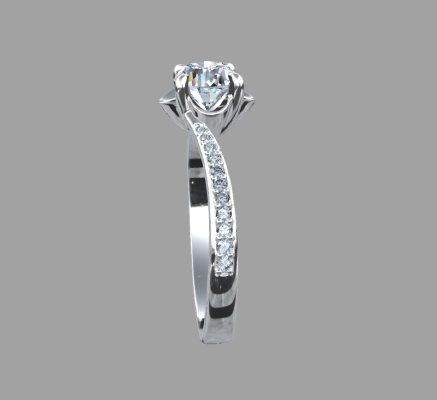 Women rings 748 | 3d print model