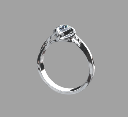Women rings 749 | 3d print model