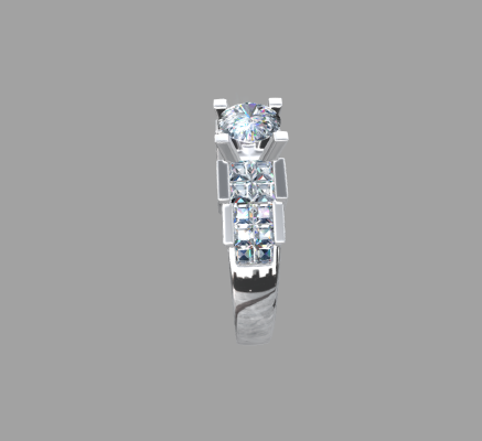 Women rings 751 | 3d print model