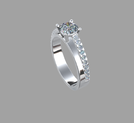 Women rings 758 | 3d print model