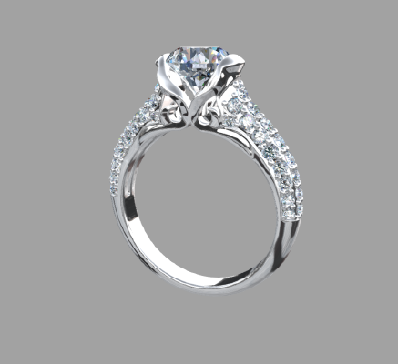 Women rings 765 | 3d print model