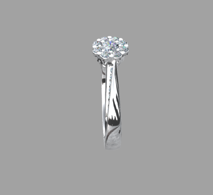 Women rings 768 | 3d print model