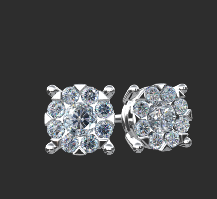 Earrings 769 | 3d print model