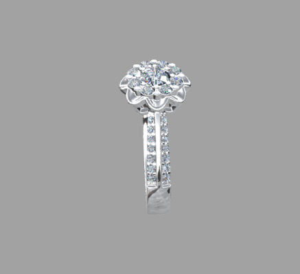 Women rings 775 | 3d print model