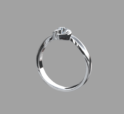 Women rings 776 | 3d print model