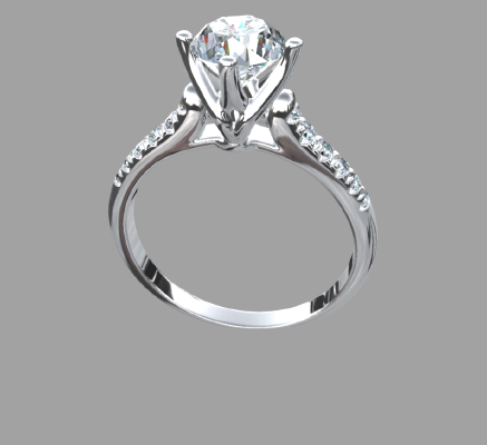 Women rings 779 | 3d print model