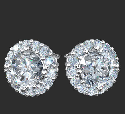 Earrings 791 | 3d print model