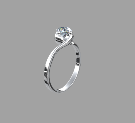 Women rings 793 | 3d print model