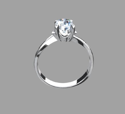 Women rings 796 | 3d print model