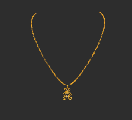 Pendant & Necklace 800 | 3d print model