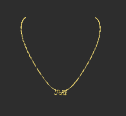 Pendant & Necklace 803 | 3d print model