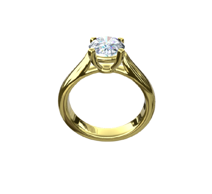 Fashion ring 810 | 3d print model