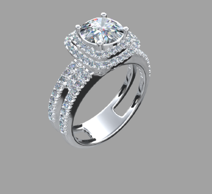 Women rings 812 | 3d print model
