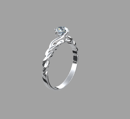 Women rings 820 | 3d print model