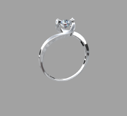 Women rings 821 | 3d print model