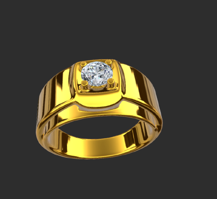 Men rings 823 | 3d print model