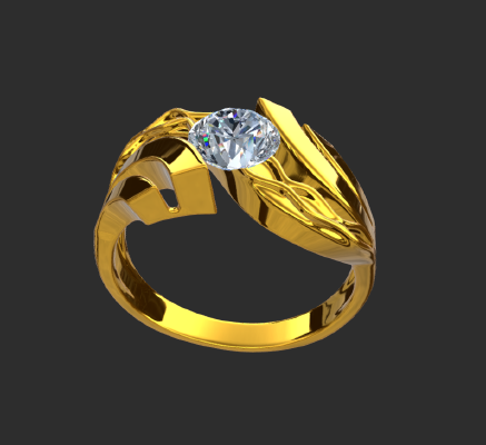 Men rings 832 | 3d print model