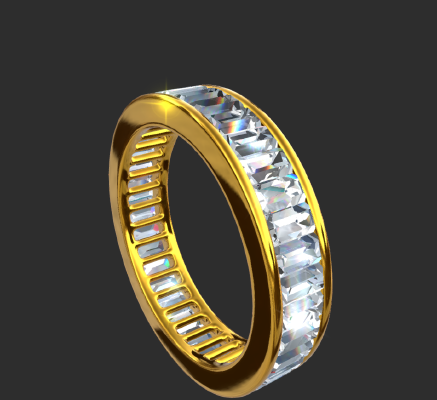 Men rings 835 | 3d print model