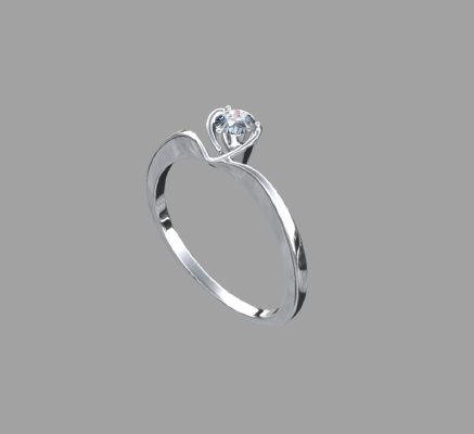 Women rings 846 | 3d print model