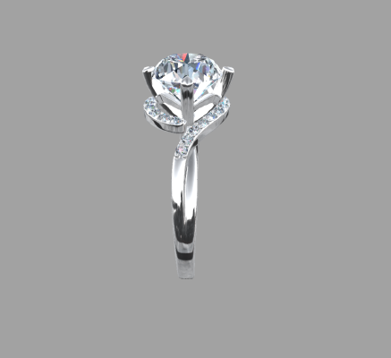 Women rings 854 | 3d print model