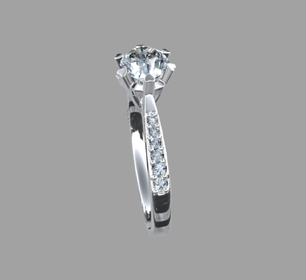 Women rings 859 | 3d print model