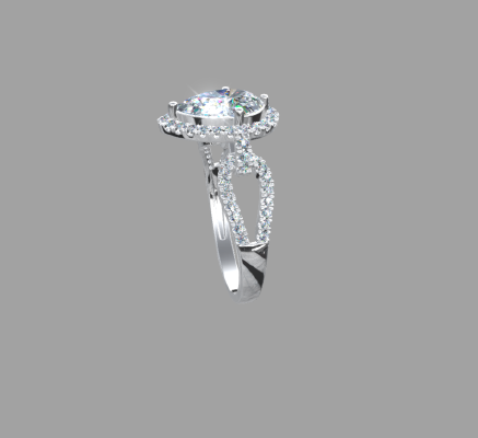 Women rings 862 | 3d print model