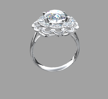 Women rings 863 | 3d print model