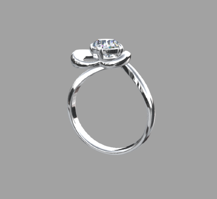 Women rings 867 | 3d print model