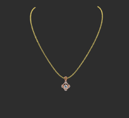 Pendant & Necklace 880 | 3d print model
