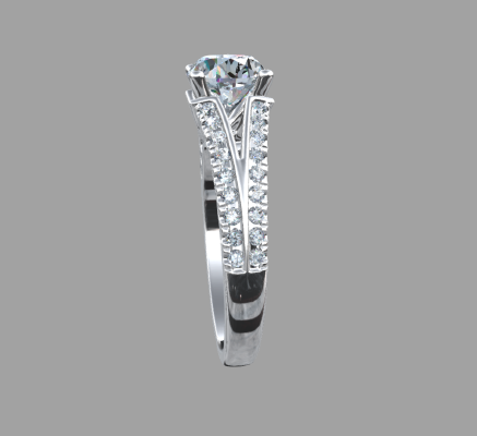 Women rings 881 | 3d print model
