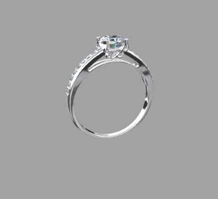 Women rings 890 | 3d print model