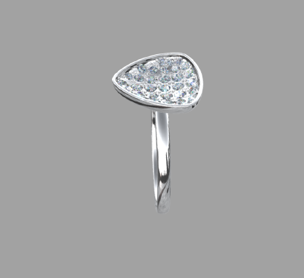 Women rings 891 | 3d print model