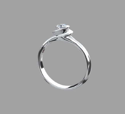 Women rings 892 | 3d print model